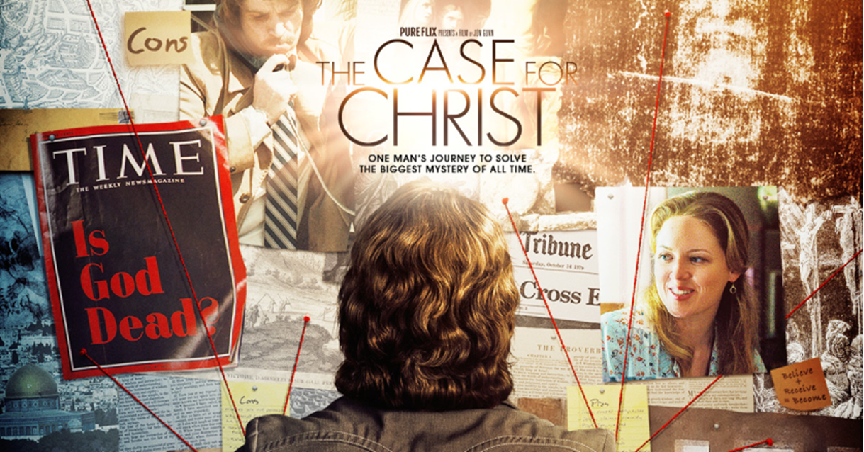 The Case for Christ film poster image.